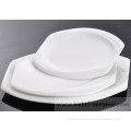 super white glazed decal decorate dinnerware manufacturer supplier discount oval plate